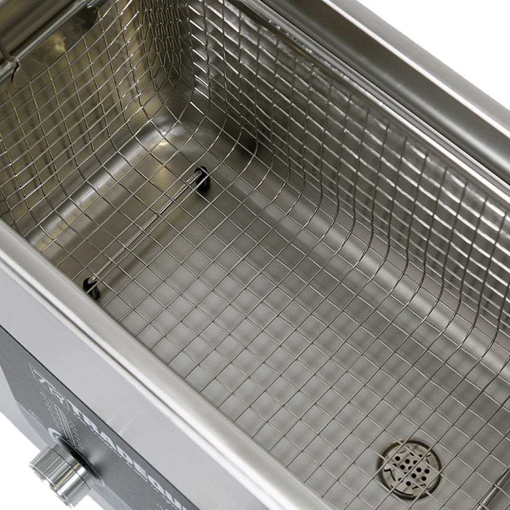 6L Ultrasonic Parts Washer 1036T by TradeQuip Professional