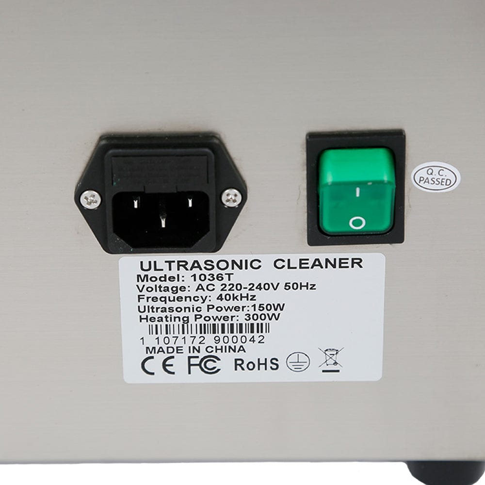 6L Ultrasonic Parts Washer 1036T by TradeQuip Professional