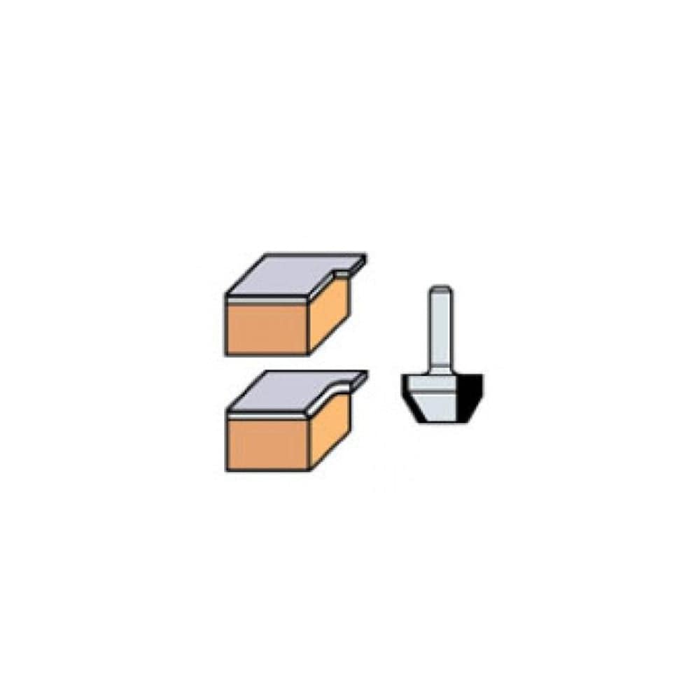 30° 22mm Flush Bevel Router Bit 1040011 by Virutex