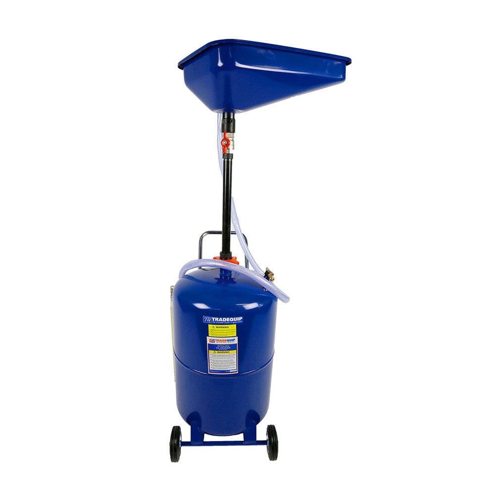 65L Oil Drainer Self Evacuating 1046T by Tradequip