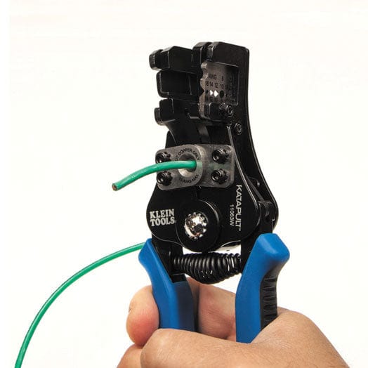 Katapult® Solid and Stranded Wire Stripper Cutter 11063W by Klein