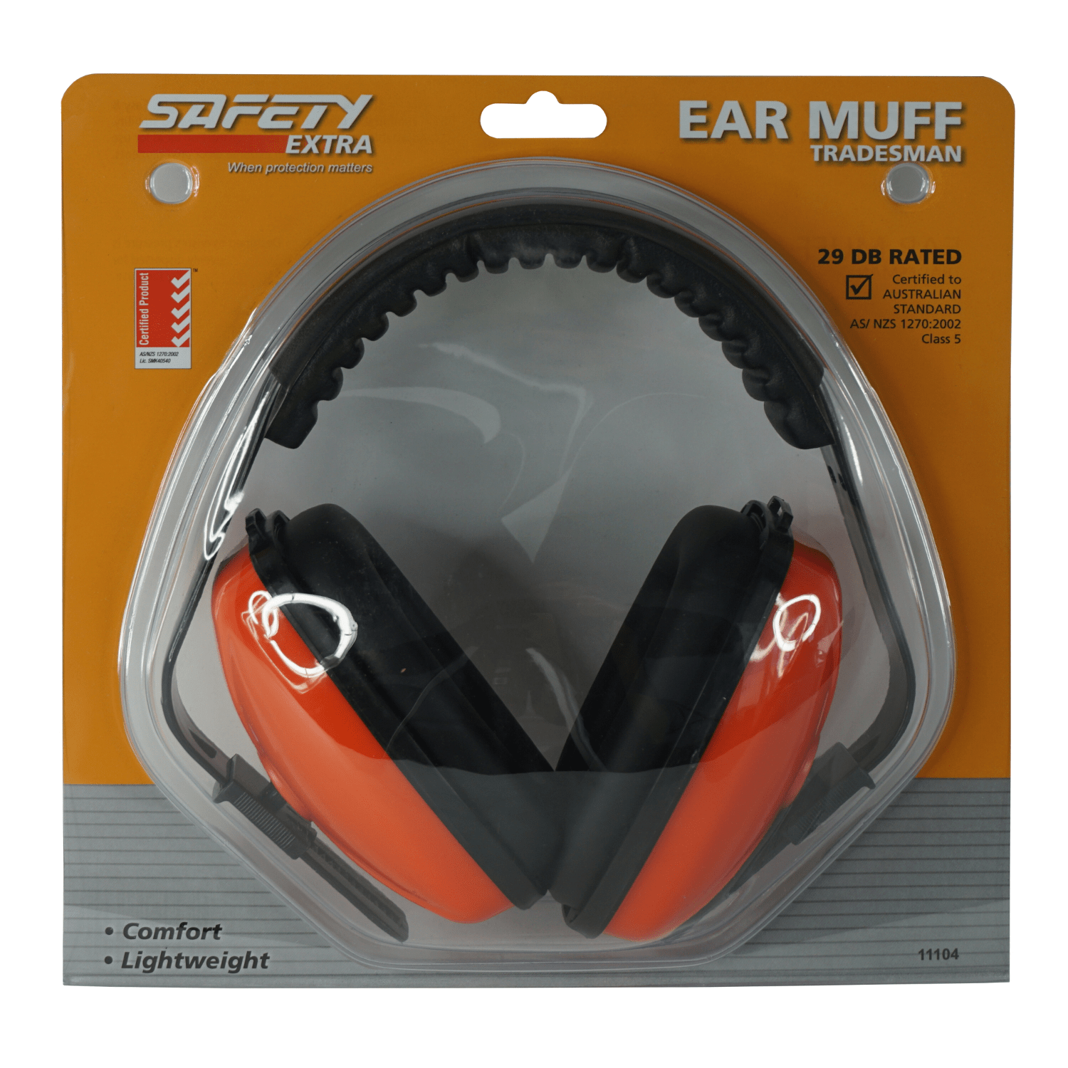 Safety Extra 29.2DB Earmuffs 11104