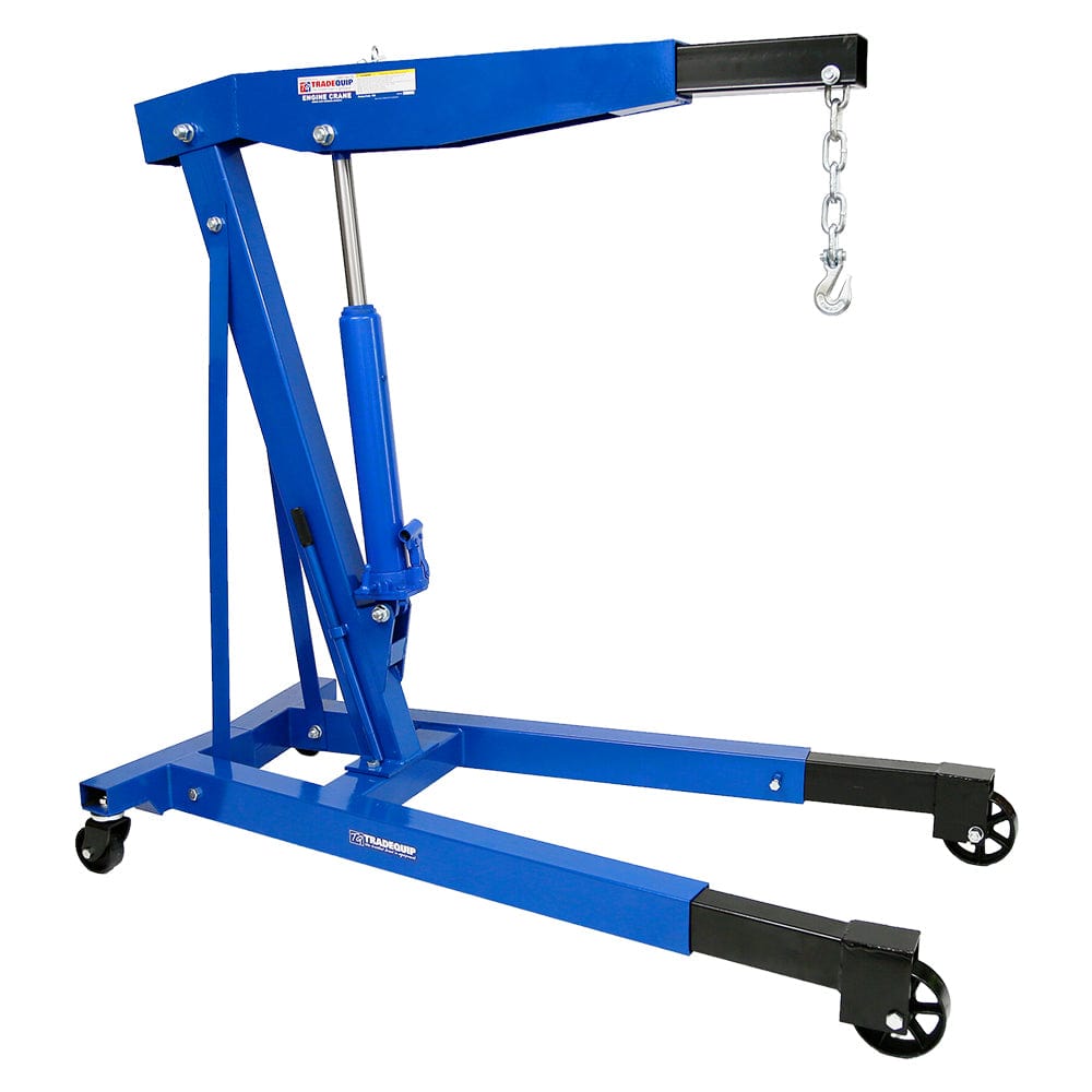 3000kg Folding Engine Crane 1193 by Tradequip