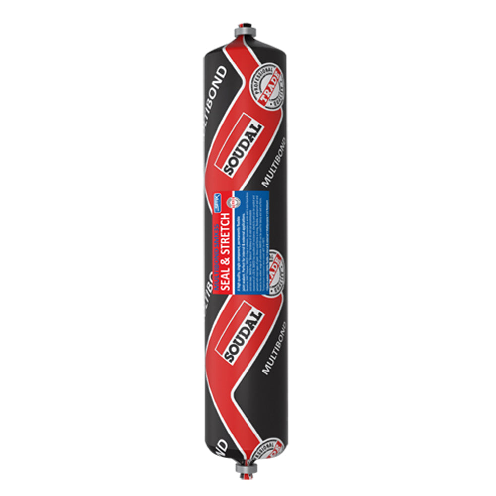 600ml Sausage of Multibond SMX35 "“ Seal & Stretch in Black 124619 by Soudal