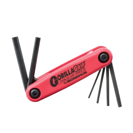6Pce Metric Folding Allen / Hex Key Set 12595 by Bondhus