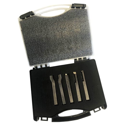 5Pce 10 x 10 x 80mm High Speed Metal Lathe Tool Bit Set 130033 by Soba