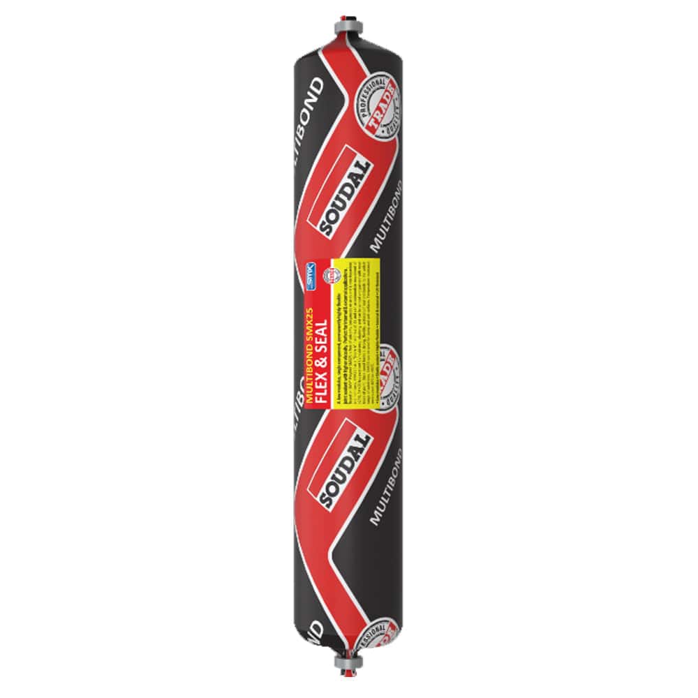 600ml Sausage of Multibond SMX25 – Flex & Seal Stick in White 130248 by Soudal