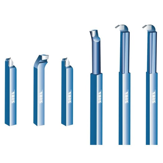 6Pce 6mm 1/4" Shank Carbide Metal Lathe Threading & Boring Brazed Turning Tool Set 131300 by Soba
