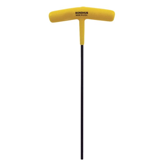 1/4" x 6.5" Hex Tip T Handle Allen / Hex Key 13312 by Bondhus