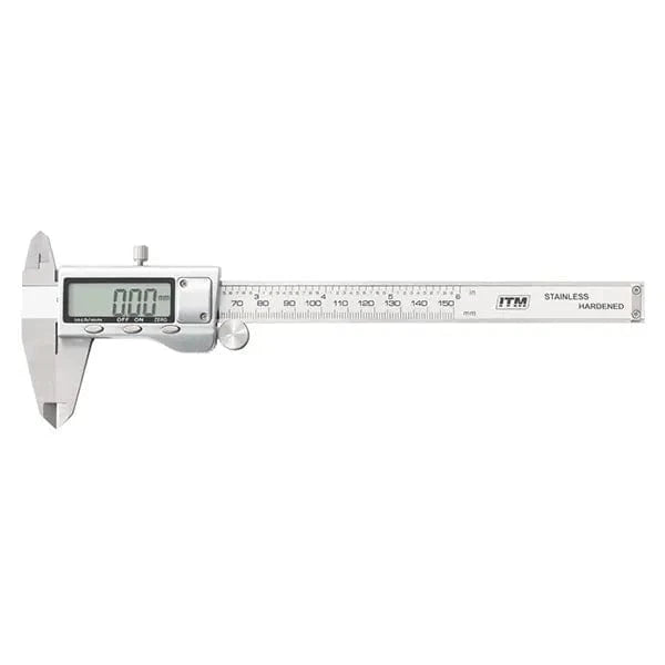 ITM Digital Caliper, Stainless Steel