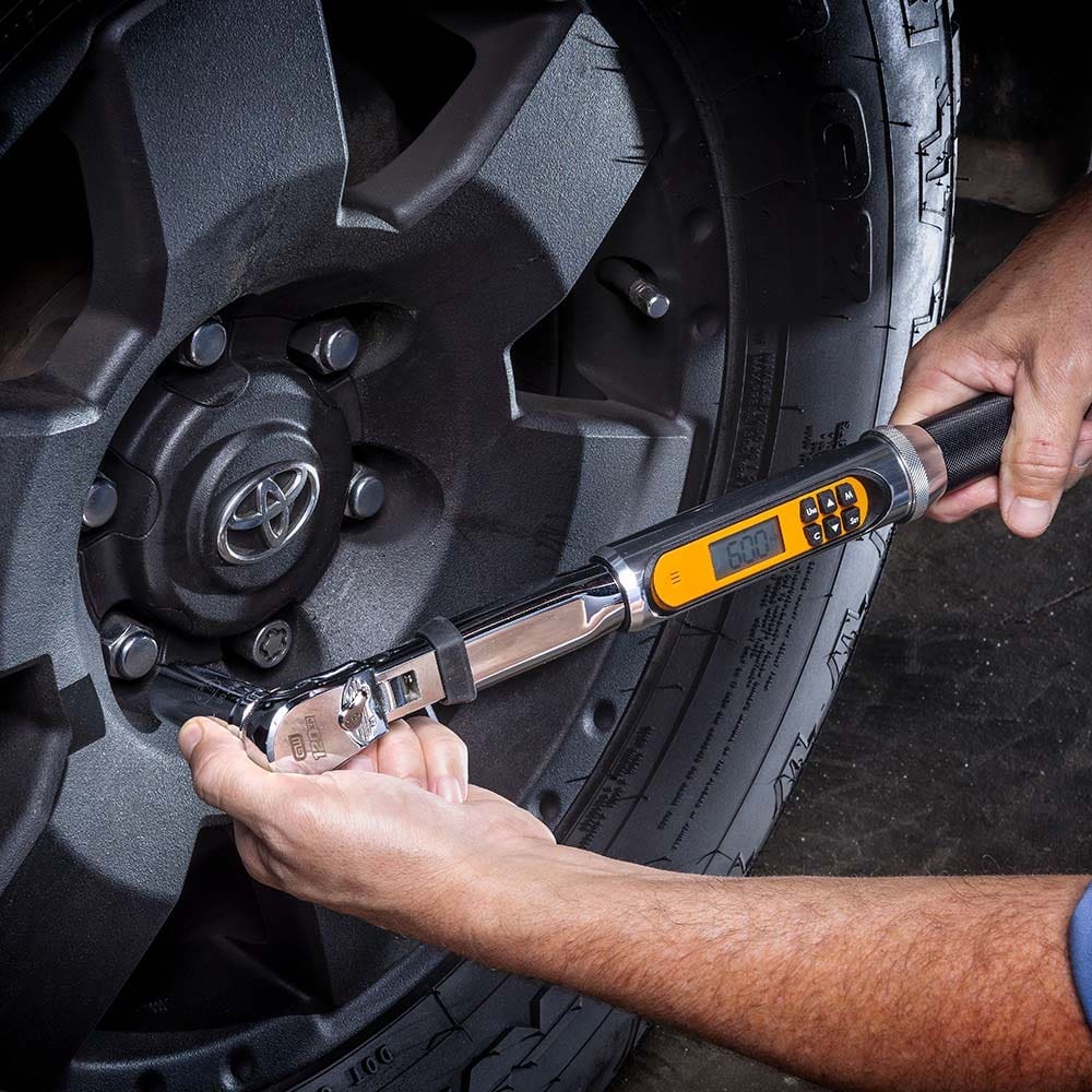 3/8" 120XP Flex Head Electronic Torque Wrench With Angle 85195 by GEARWRENCH