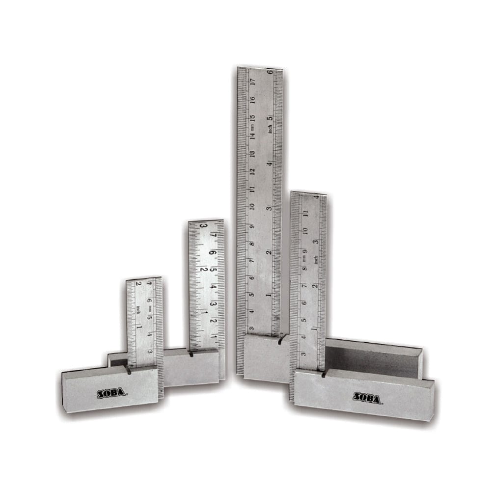 Graduated Precision Square 75mm (3") 150576 by Soba