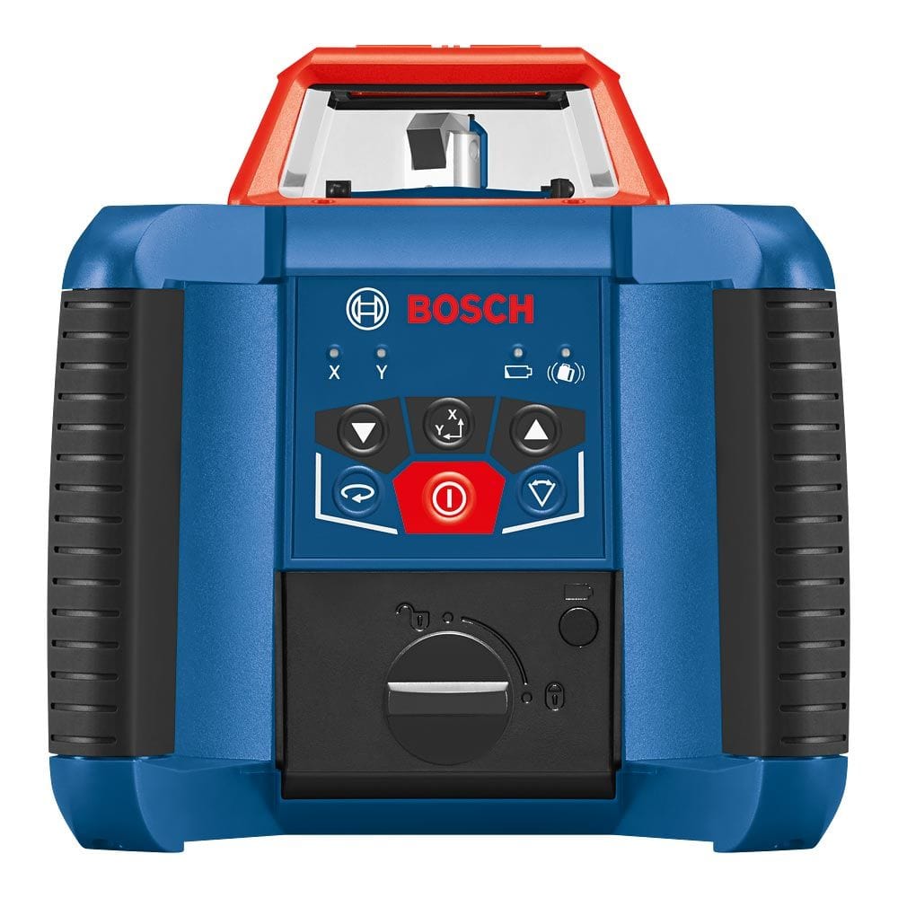 350mm Dual Grade Rotary Beam Red Laser GRL350HV + LR30 (0601061S40) by Bosch