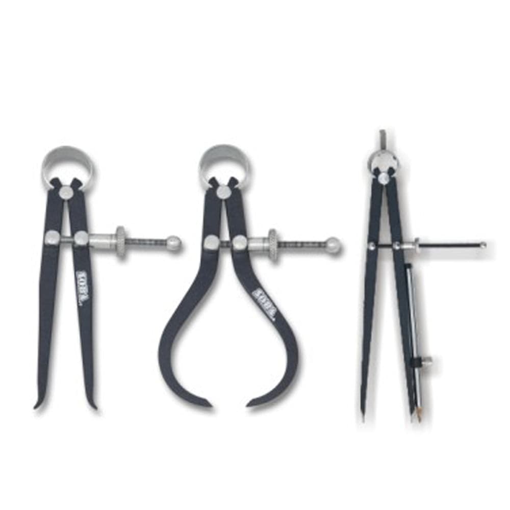 3Pce 250mm (10") Spring Caliper Set 154140 by Soba