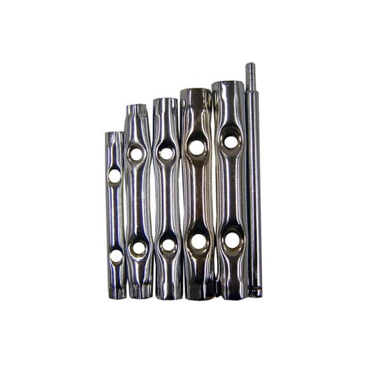 6Pce Metric Tube Spanner Set 16706 by Medalist