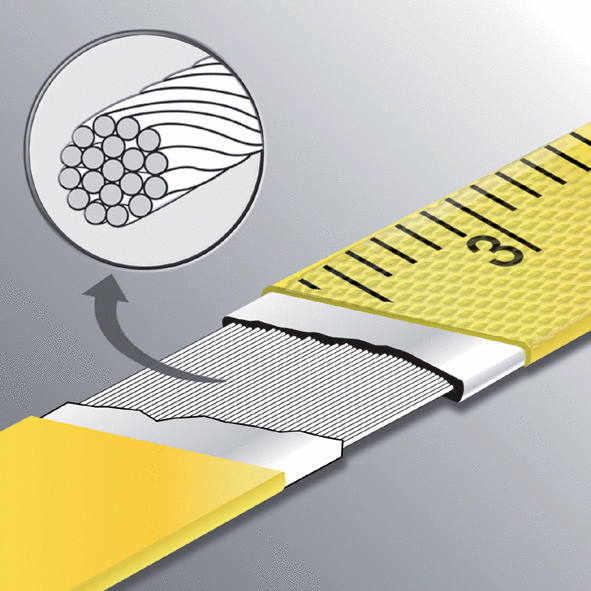 100m Open Long Reel Tape Measure LTS-100 by Bahco
