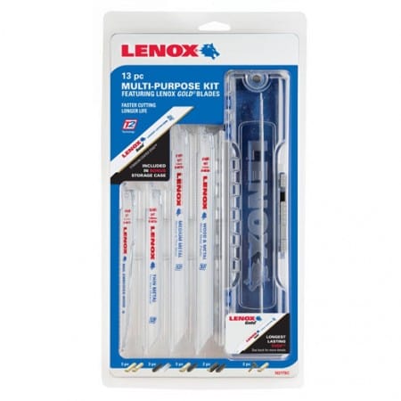 13Pce Multi Recipro Blade Set by 1821376 Lenox