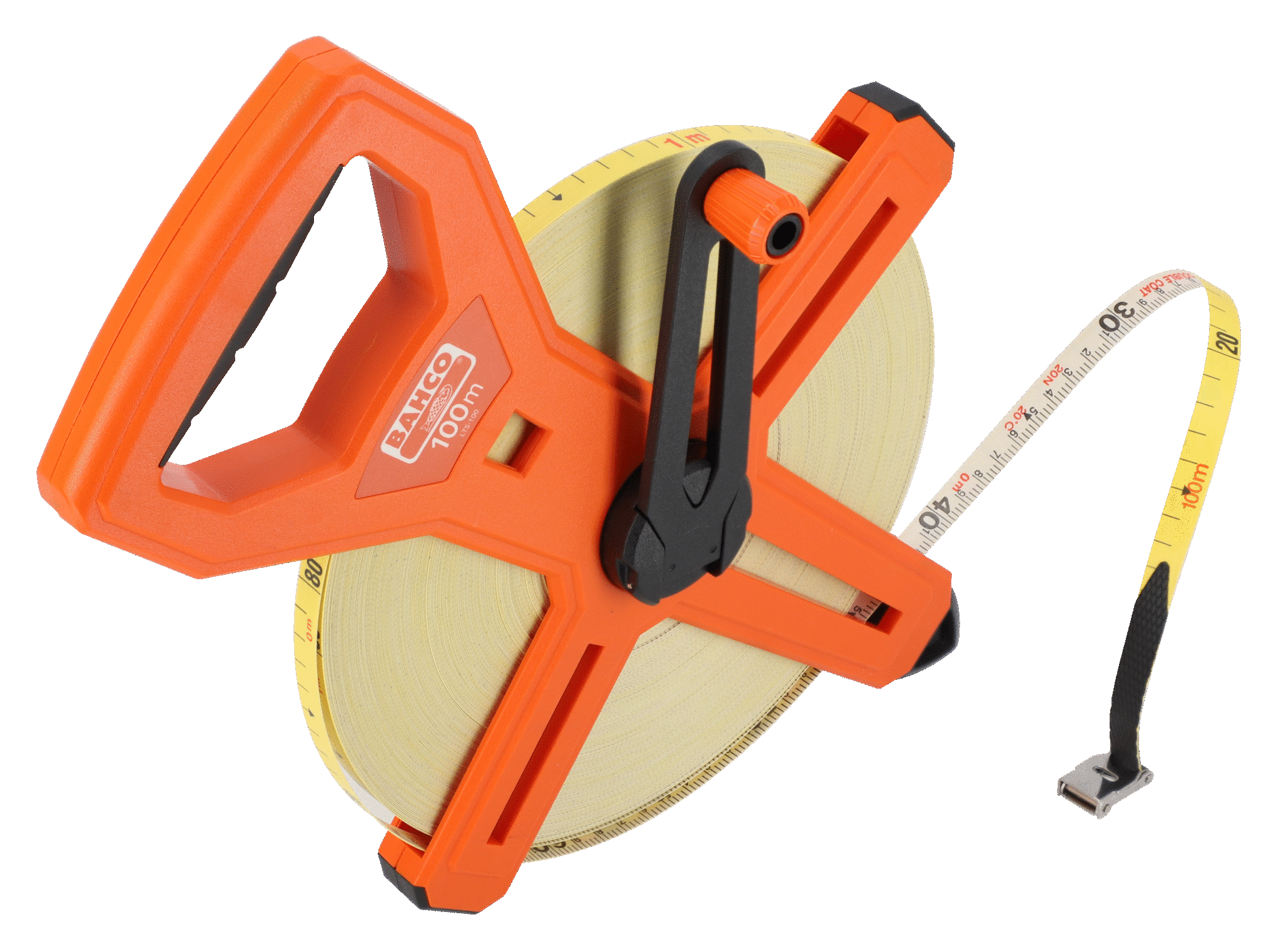 100m Open Long Reel Tape Measure LTS-100 by Bahco