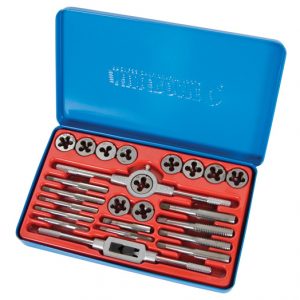 110Pce Coarse NC / NF / Metric Tap & Die Set by 190822 Kincrome