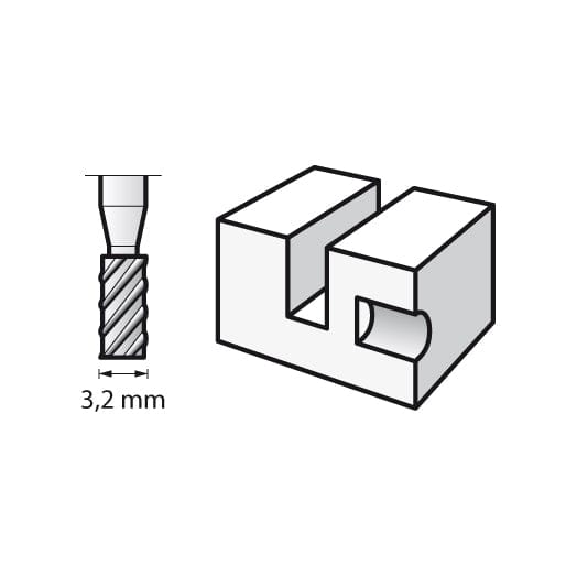3.2mm High Speed Cutter 194 by Dremel