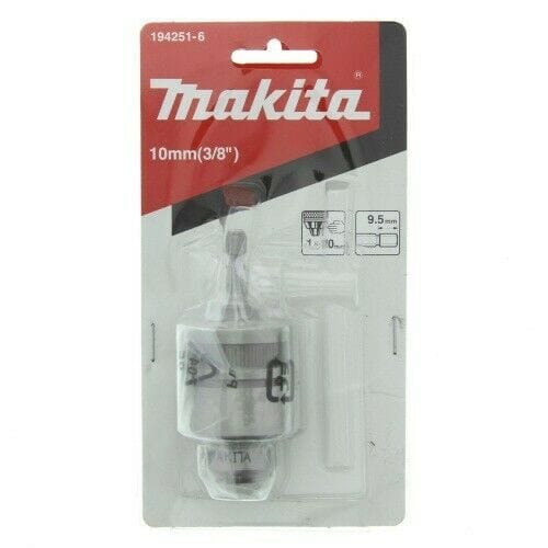 Metal Keyless Chuck 10mm (3/8") x 1/4" Hex End 194251-6 by Makita