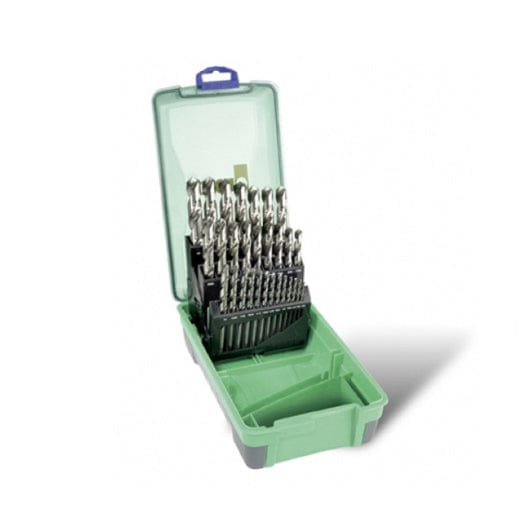 29Pce 1/16" - 1/2" Imperial Drill Bit Set 2006-F3 by Bordo