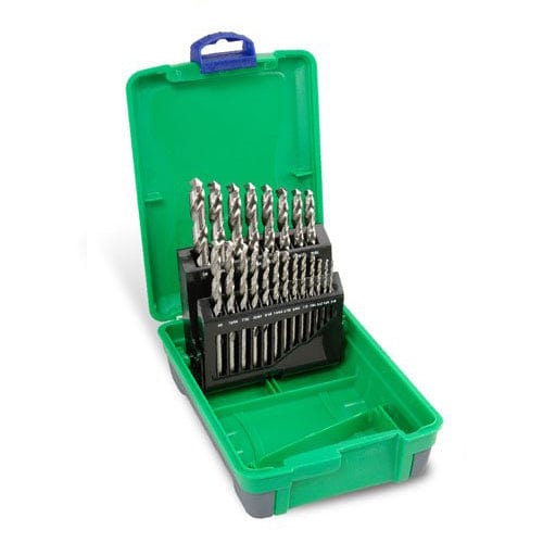 1/16-3/8" 21Pce HSS Bright Imperial Drill Bit Set 2006-F2 by Bordo