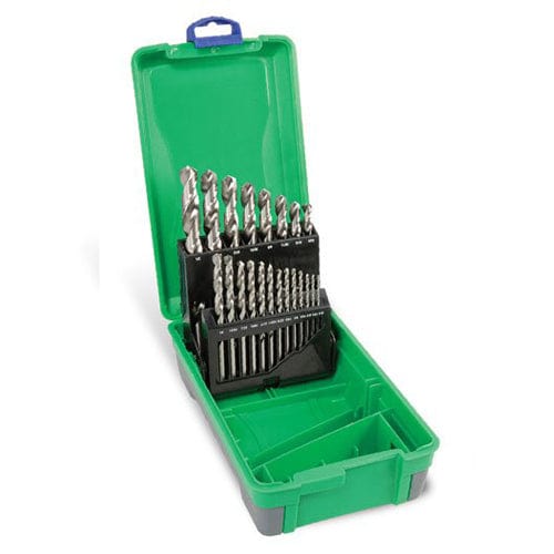 1/16-1/2" 21Pce HSS Bright Imperial Drill Bit Set 2006-F5 by Bordo