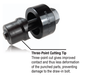 Screw Hole Punch 50.00mm Metric Fine 16 201500 by Intech