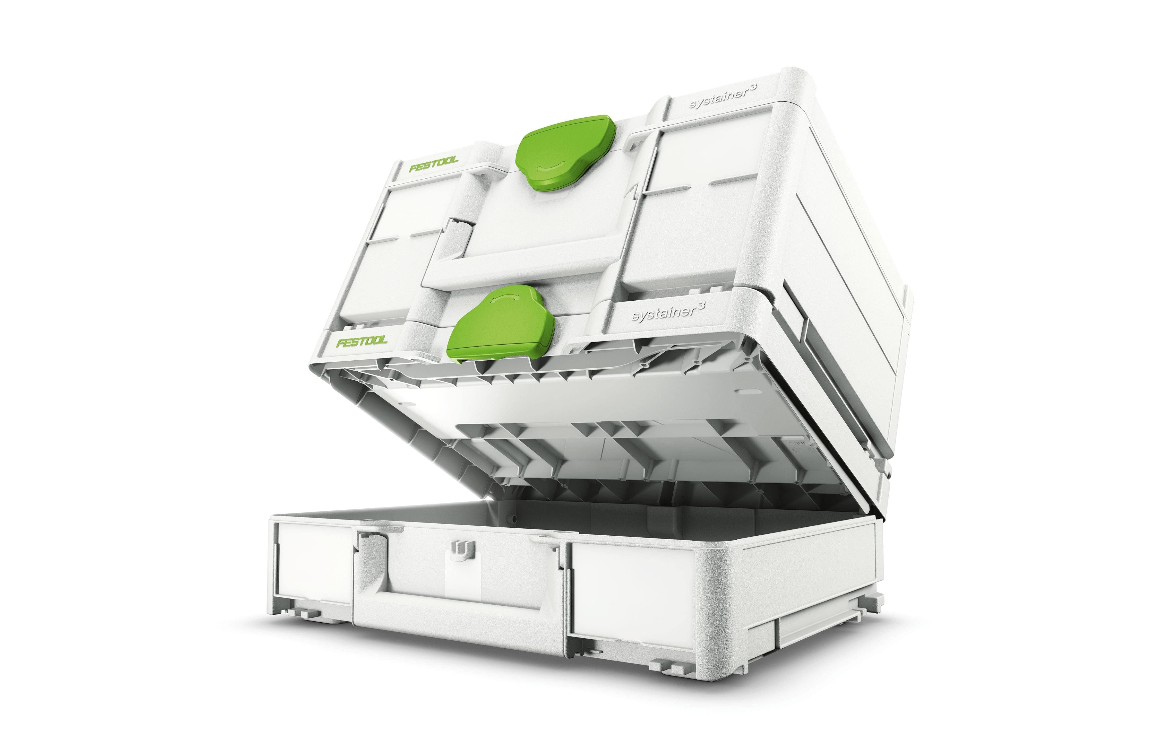 Systainer3 SYS 1 Medium 112mm x 396mm Storage Box 204840 by Festool