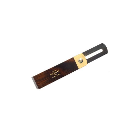 115mm (4-1/2") Rosewood / Walnut Miniature Sliding Bevel 20G by Joseph Marples