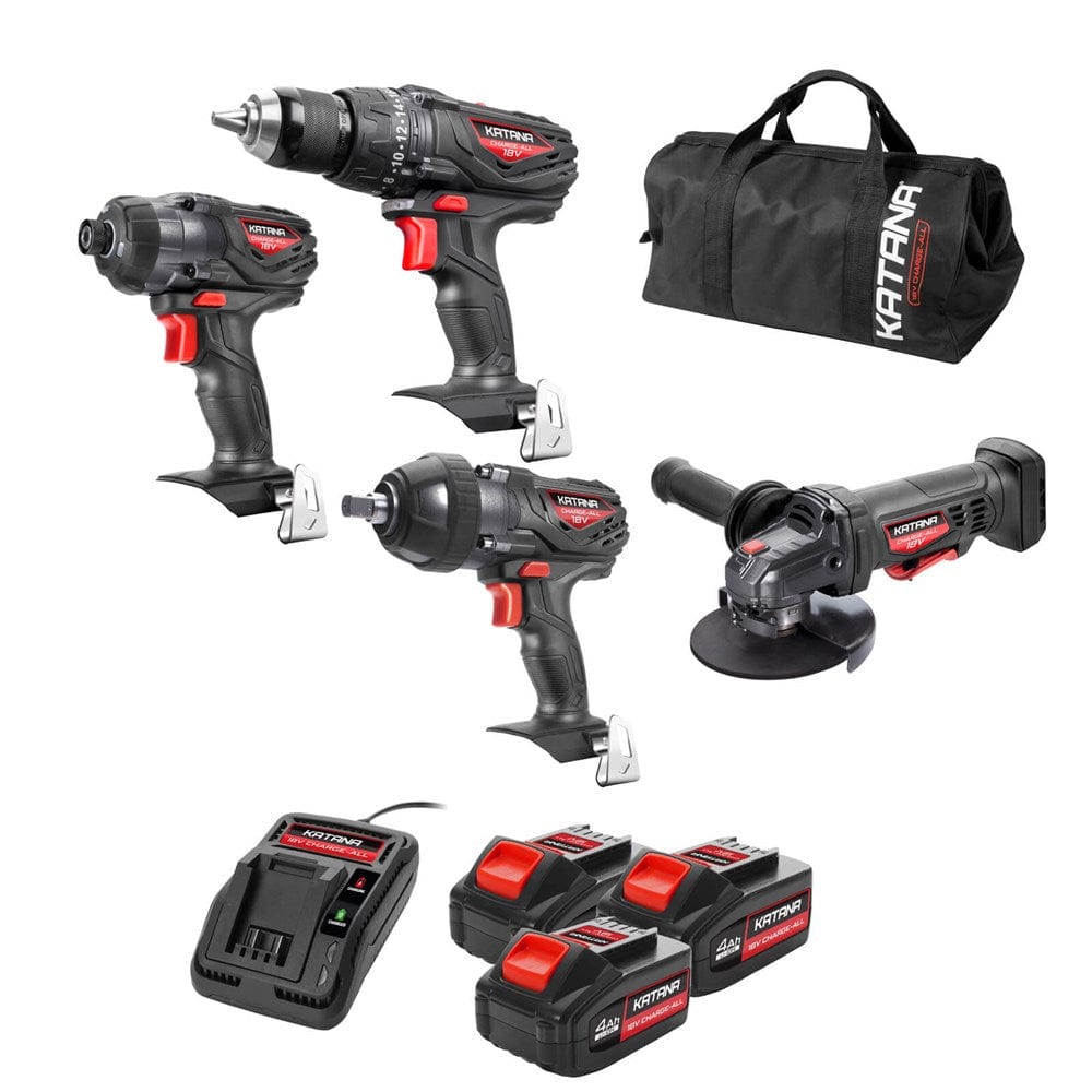 Katana 18V 4Pce Combo Tool Kit 220540
