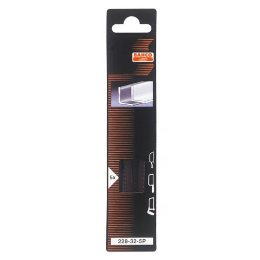 5Pce 150mm 32TPI Junior Hacksaw Blade 228-32-5P by Bahco