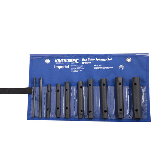10Pce Tube Spanner Set Imperial 25302 by Kincrome
