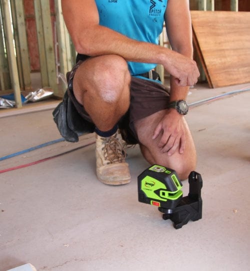 Green Beam Cross Line Laser Level Series 2 LX22G by Imex