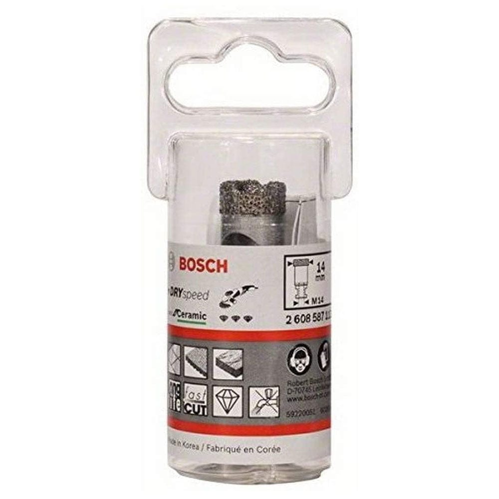 14mm x 30mm M14 Dry Speed Diamond Hole Cutter / Hole Saw 2608587113 by Bosch
