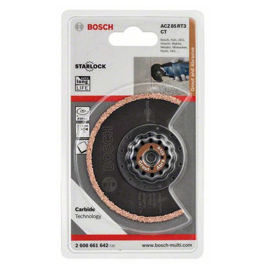 85mm Multi Tool Blade ACZ 85 RT3 2608661642 by Bosch