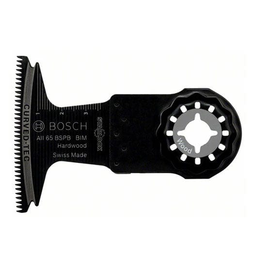 65mm Hard Wood Plunge Multi Tool Blade 2608662017 by Bosch