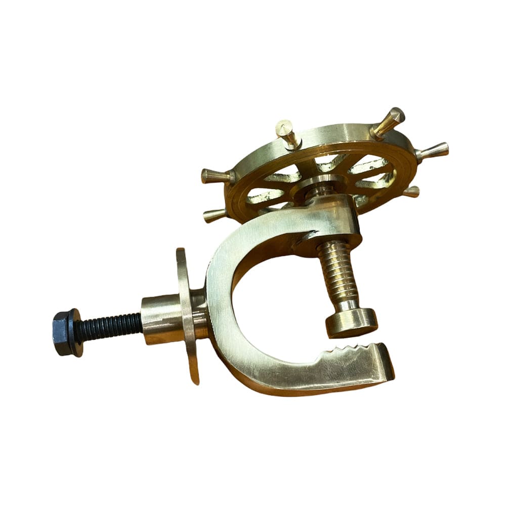Soba Brass Ship's Wheel Nut Cracker 261275