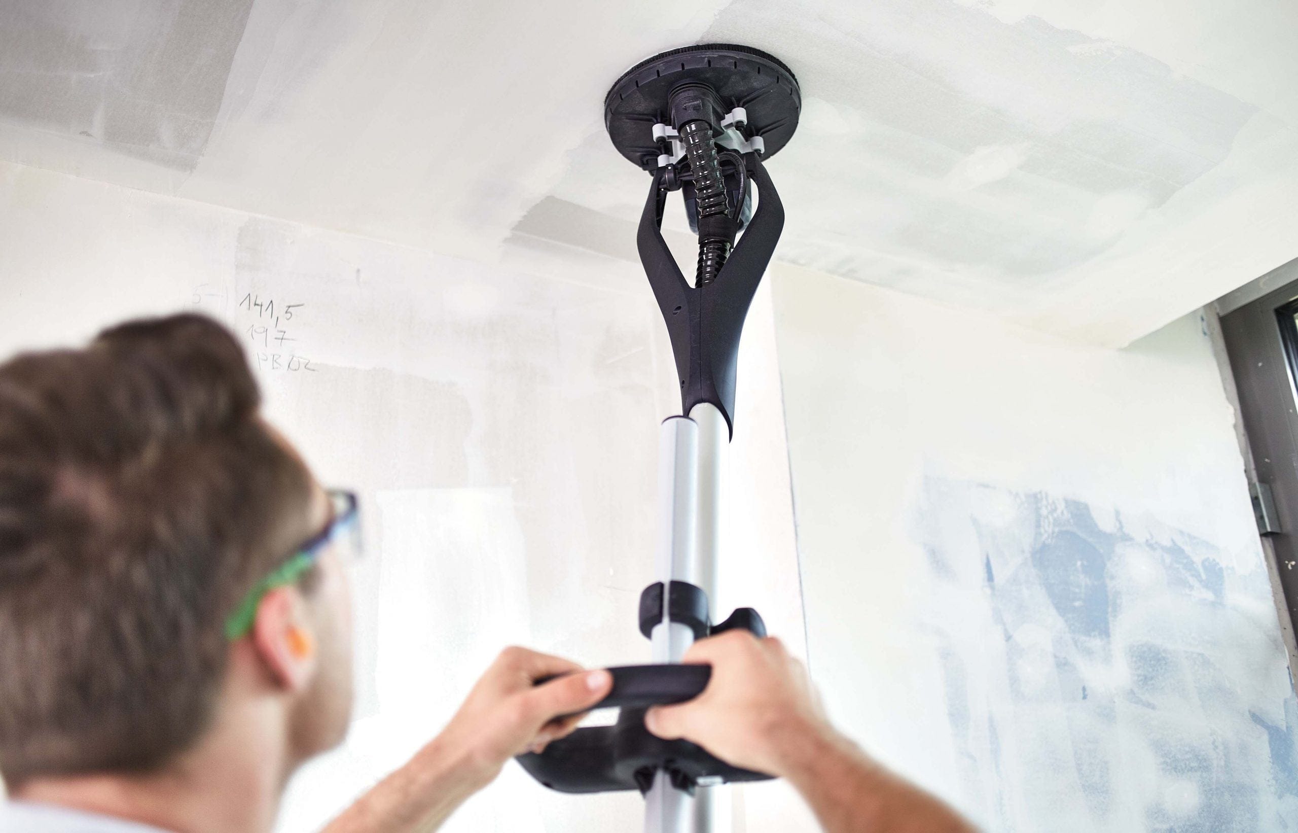 225mm Planex Easy Drywall Sander with M Class Dust Extractor Set LHS E 225 CTM 36-Set 270937 By Festool