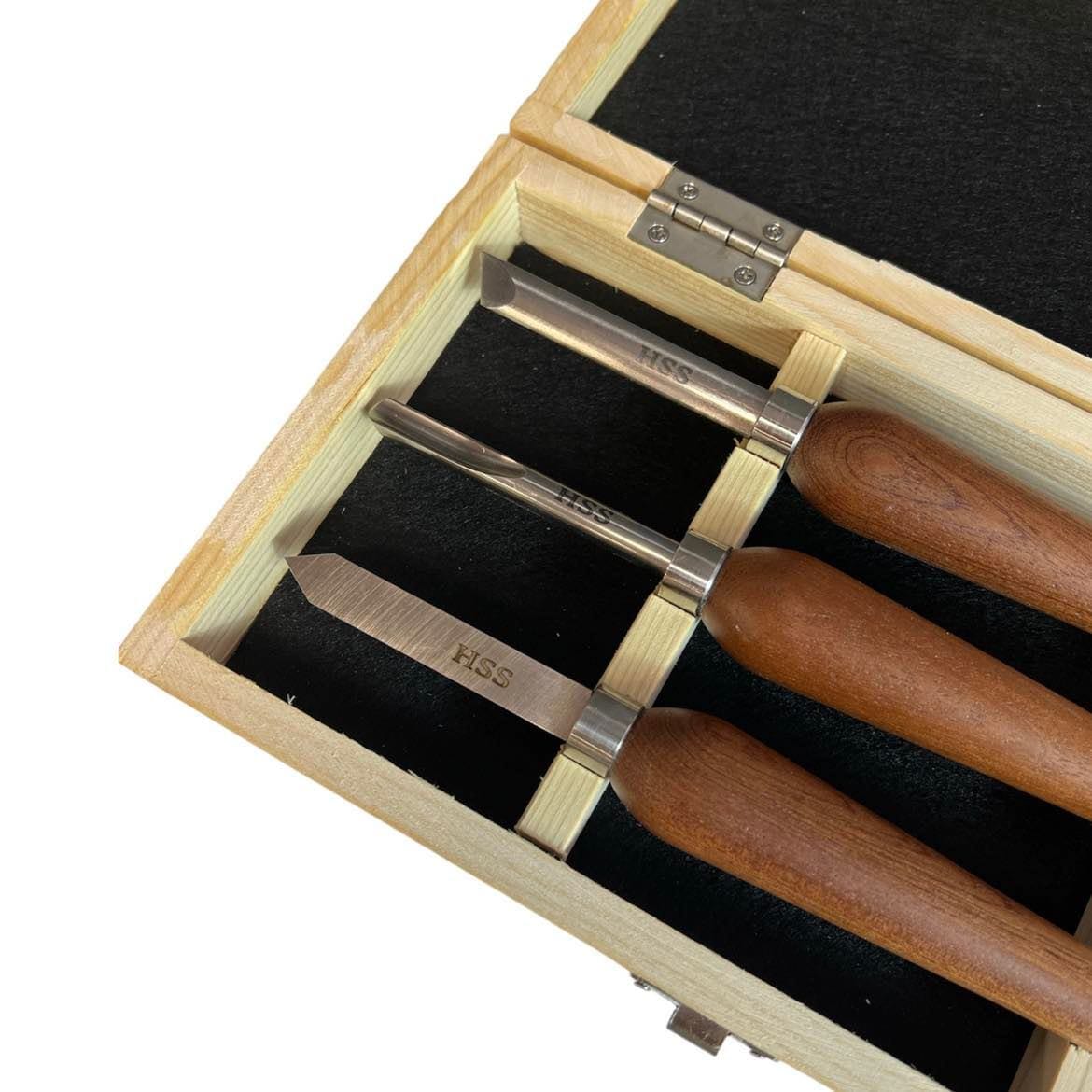 Soba 3Pce HSS Miniature Woodturning Chisel Set 290106