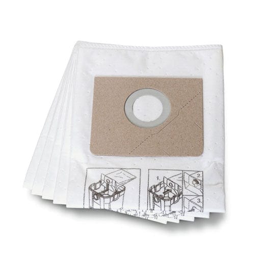 5Pce Fleece Dustex 35 Replacement Dust / Filter Bag 31345062010 by Fein