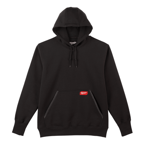 Medium Black Heavy Duty Pullover Hoodie 350B-M by Milwaukee