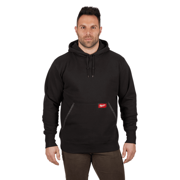 Medium Black Heavy Duty Pullover Hoodie 350B-M by Milwaukee