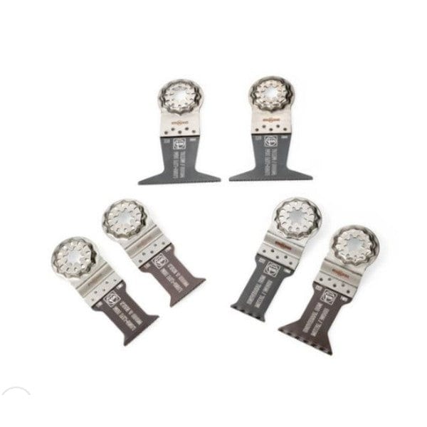 6Pce E-Cut Blades Star Lock Set 35222967010 by Fein