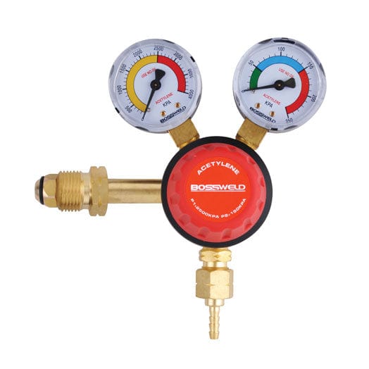 Acetylene (Side Entry) Welding Gas Regulator 400206 by Bossweld
