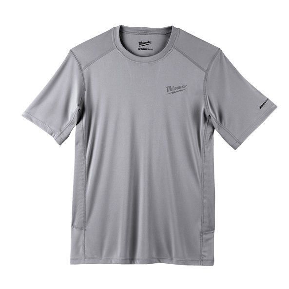 2X-Large Grey Short Sleeve Workskin Light Shirt 414G-2X by Milwaukee