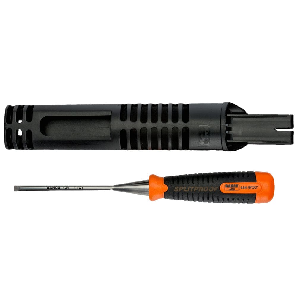 3Pce ERGO Splitproof Woodworking Chisel Set in Cardboard Box 434-S3-EUR by Bahco