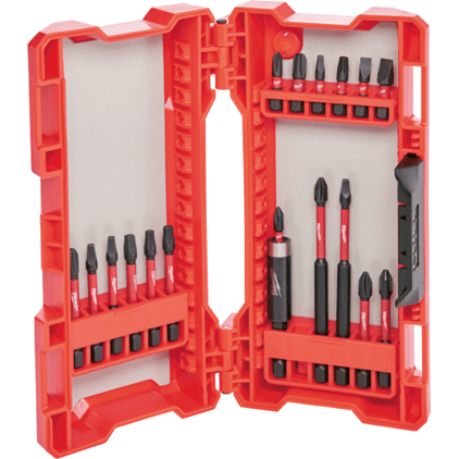 18pce Impact Duty Driver Bit Shockwave Set 48324403 by Milwaukee