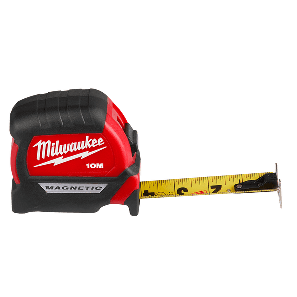 10m Compact Magnetic Tape Measure 48220510 by Milwaukee